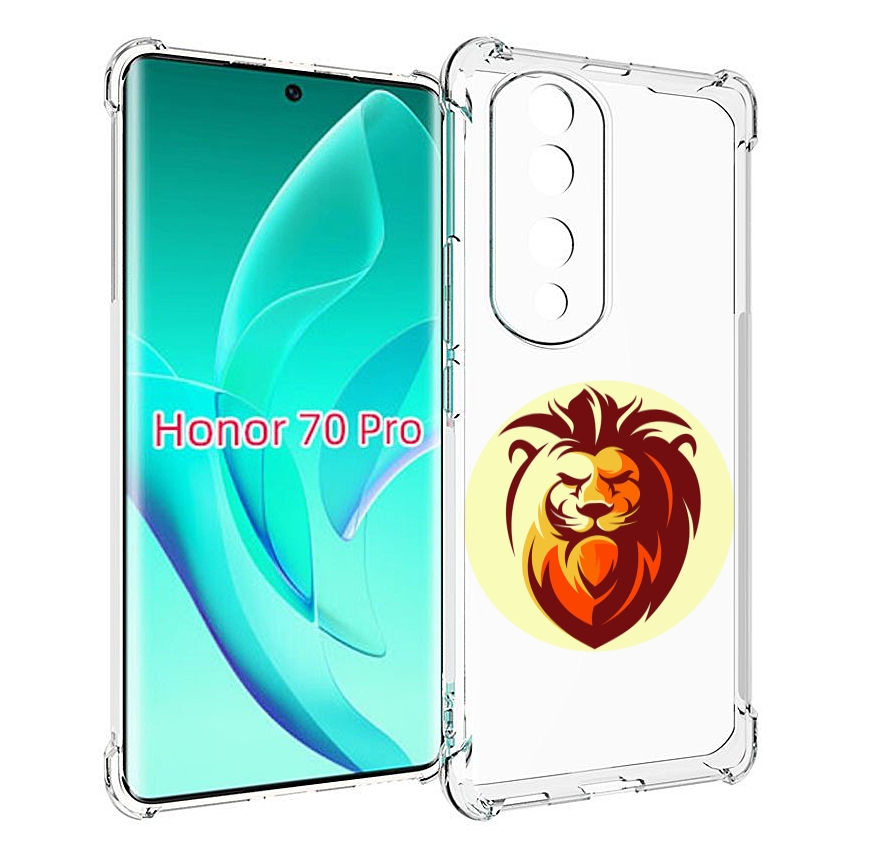 

Чехол MyPads Картинка-Лев для Honor 70 Pro / 70 Pro Plus, Прозрачный, Tocco