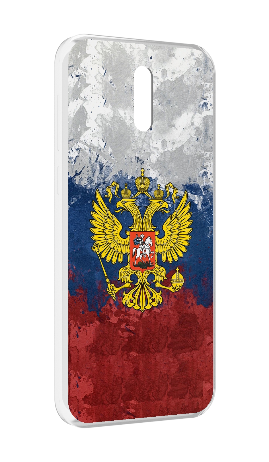

Чехол MyPads герб-России для Alcatel 3L (2019), Прозрачный, Tocco