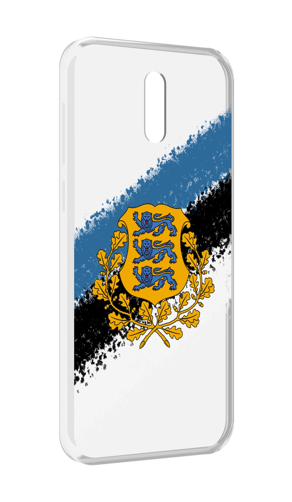 

Чехол MyPads герб флаг эстонии-2 для Alcatel 3L (2019), Прозрачный, Tocco