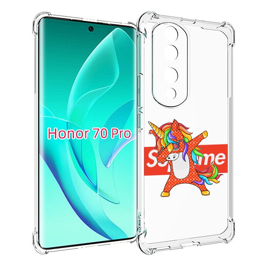 

Чехол MyPads Единорог-суприм для Honor 70 Pro / 70 Pro Plus, Прозрачный, Tocco