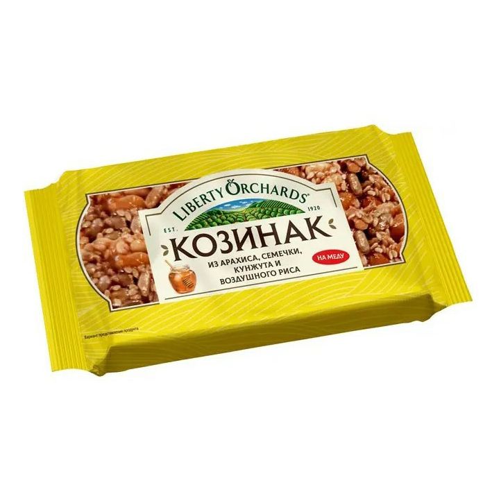 

Козинак Liberty Orchards Микс на меду 120 г