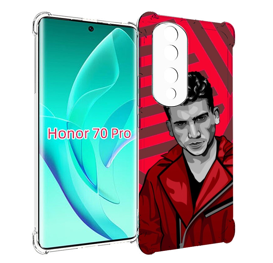 

Чехол MyPads Денвер-бумажный-дом для Honor 70 Pro / 70 Pro Plus, Прозрачный, Tocco