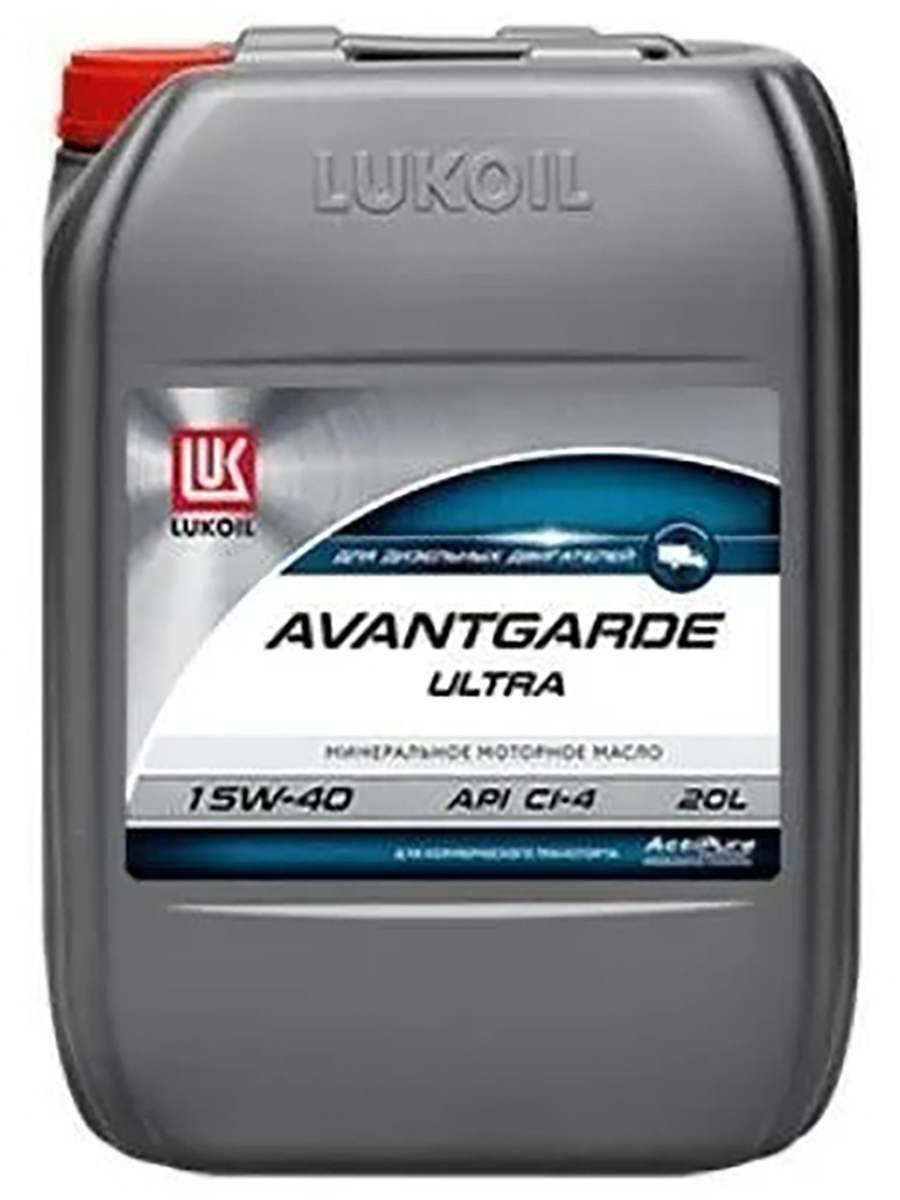 

Моторное масло Lukoil минеральное авангард ультра API CI-4/SL ACE 15W40 20л