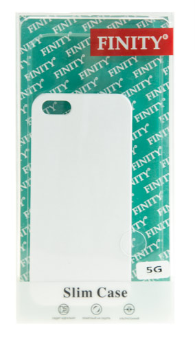 Накладка FINITY soft-touh для iPhone 5 белая