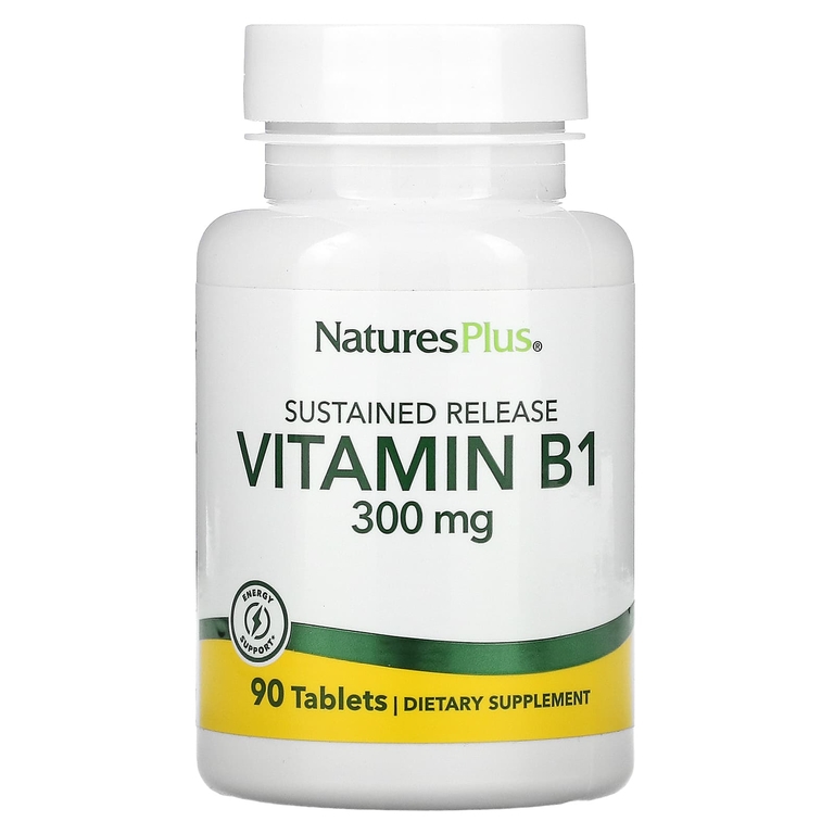 

Витамин В1 NaturesPlus vitamin B-1 300 мг 90 капсул