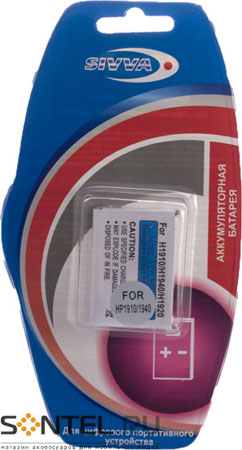 

Аккумулятор для КПК SIVVA HP H1910/H1940/H1920 (900mAh)