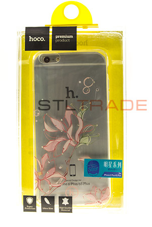 фото Силиконовый чехол hoco super star inner для iphone 6 5,5 orchid tree