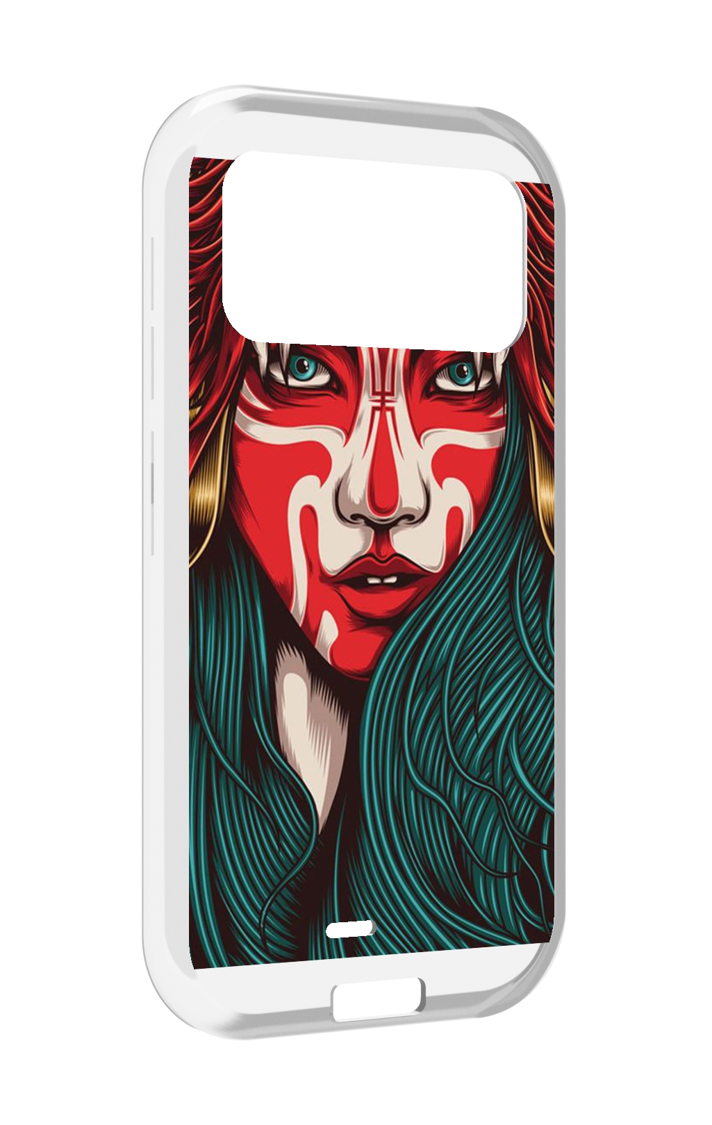 

Чехол MyPads девушка-в-маскировке для Oukitel F150 H2022, Прозрачный, Tocco