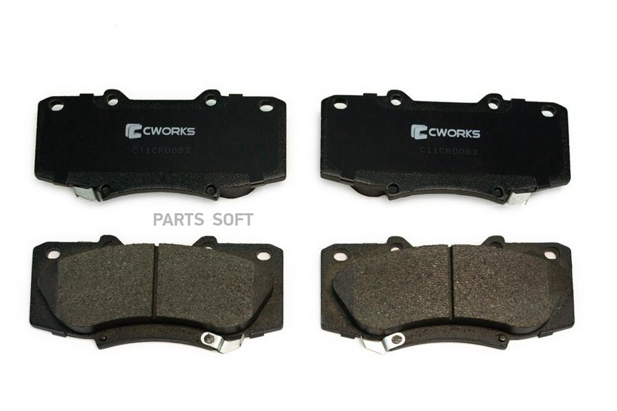 

Тормозные колодки CWORKS передние Low Metallic c11cr0083