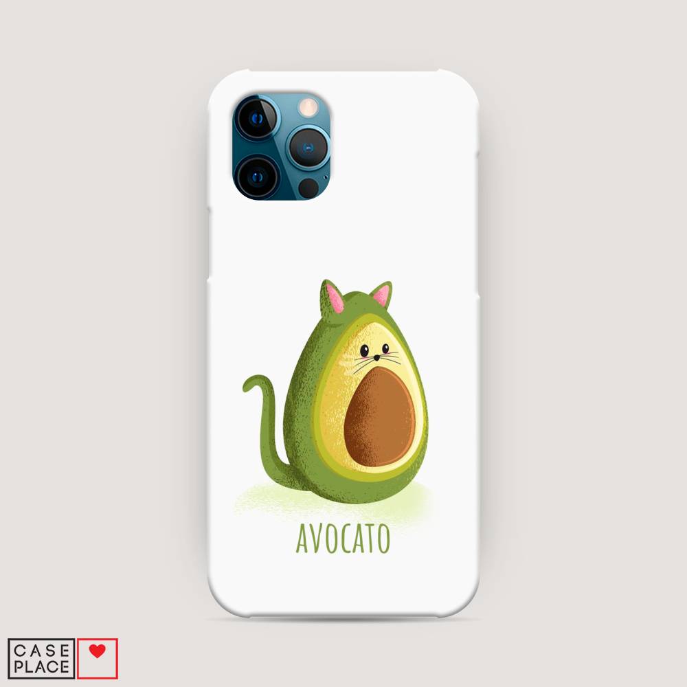 фото Пластиковый чехол "avocato" на apple iphone 12 pro awog