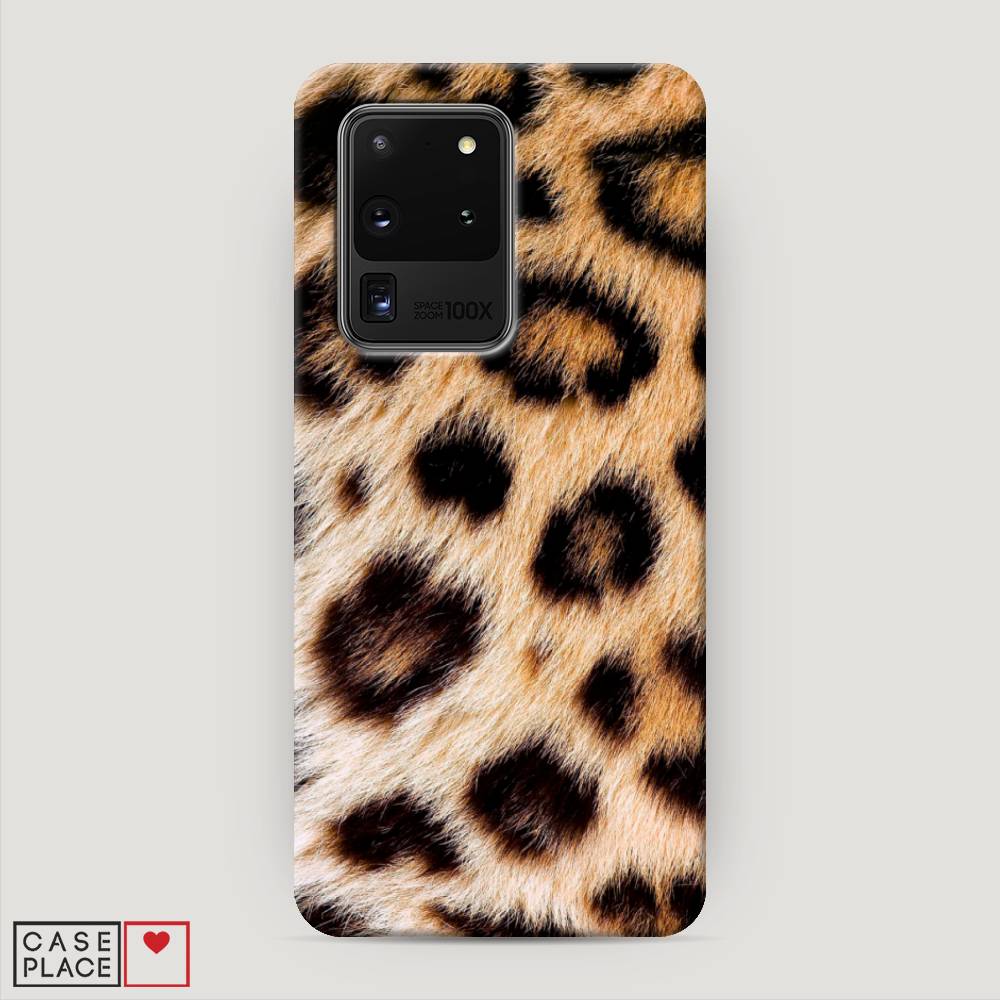 

Пластиковый чехол "Леопардовый принт" на Samsung Galaxy S20 Ultra, 29420-2