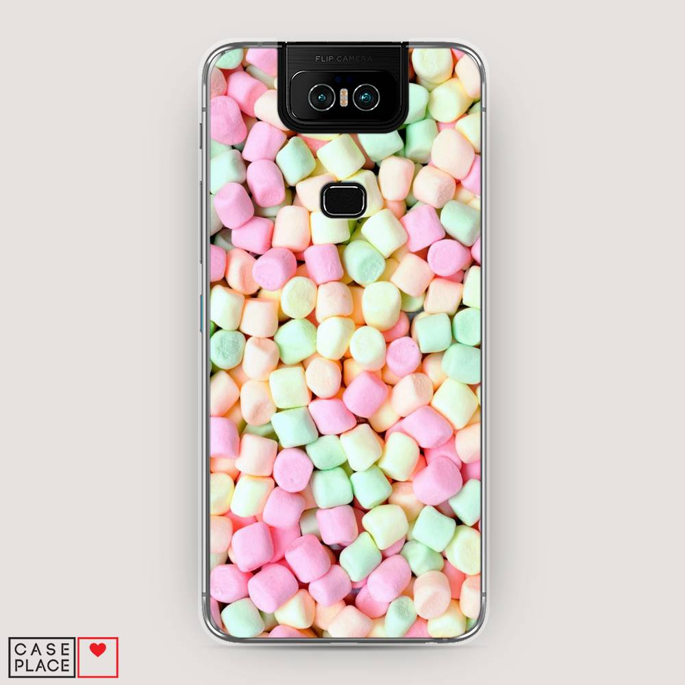 фото Чехол awog "marshmallows" для asus zenfone 6 zs630kl