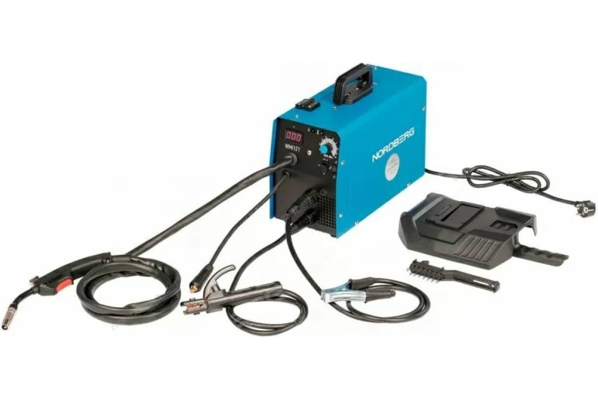 NORDBERG Аппарат сварочный инверторный MIG/TIG/MMA, 220V WMI121