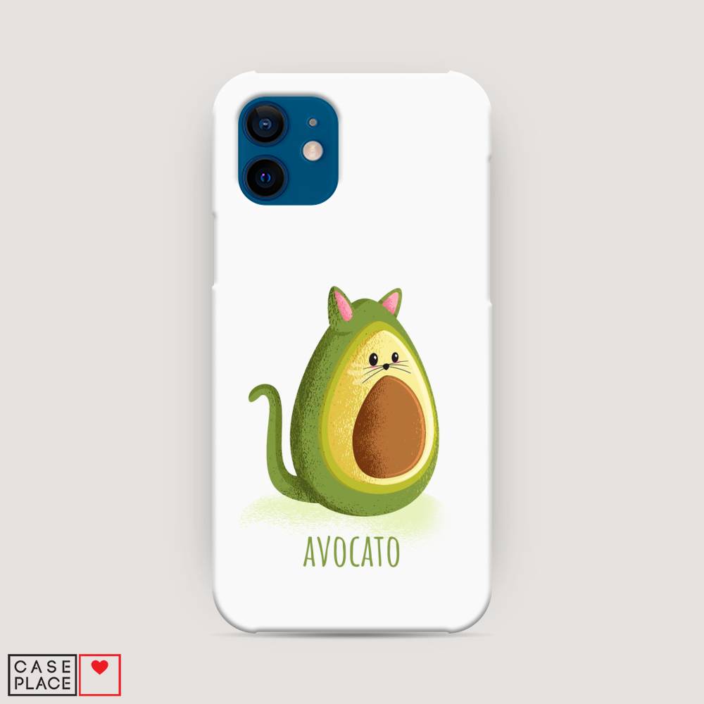 фото Пластиковый чехол "avocato" на apple iphone 12 awog