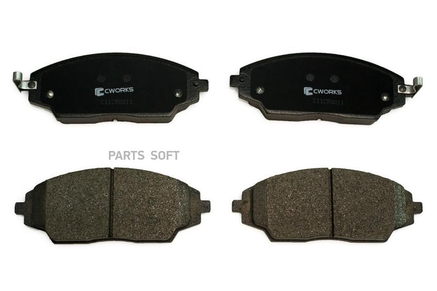 

Тормозные колодки CWORKS передние Low Metallic c11cr0011