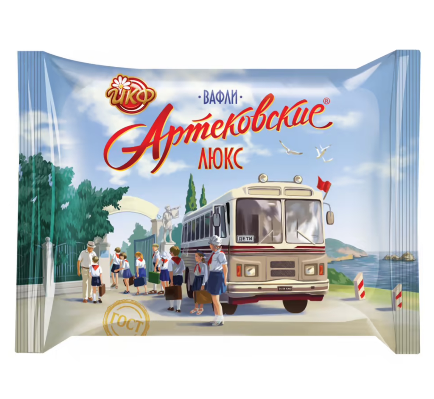 

Вафли Артековские Люкс 150 г