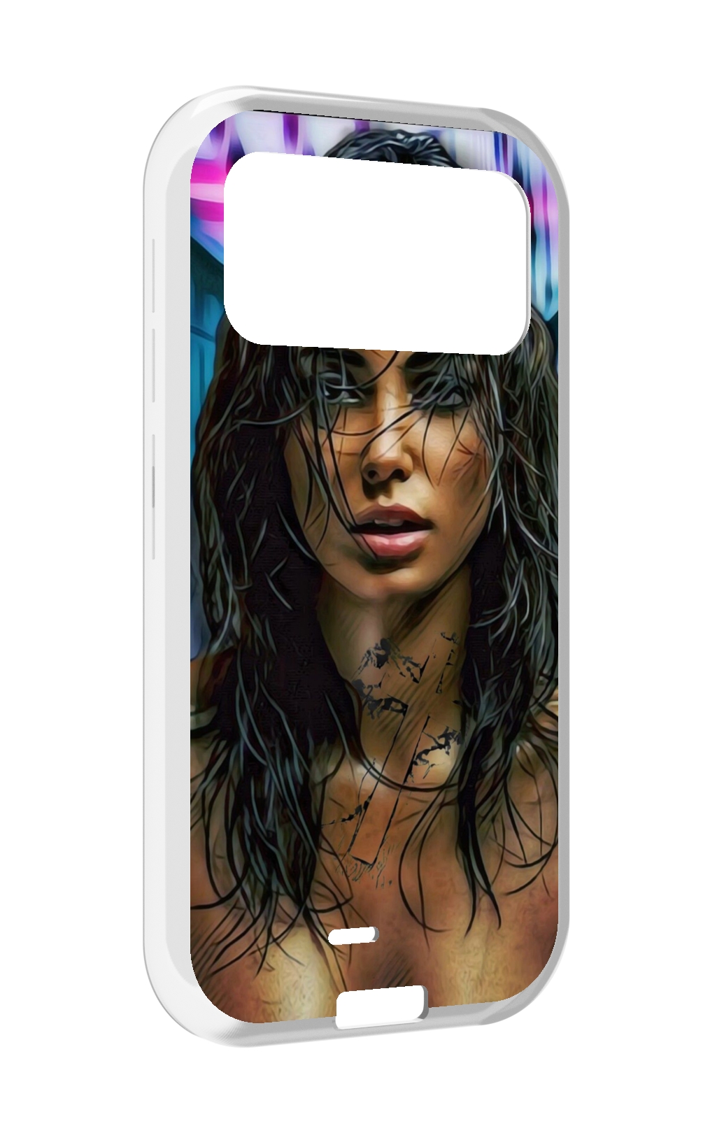 

Чехол MyPads девушка с мокрыми волосами женский для Oukitel F150 H2022, Прозрачный, Tocco