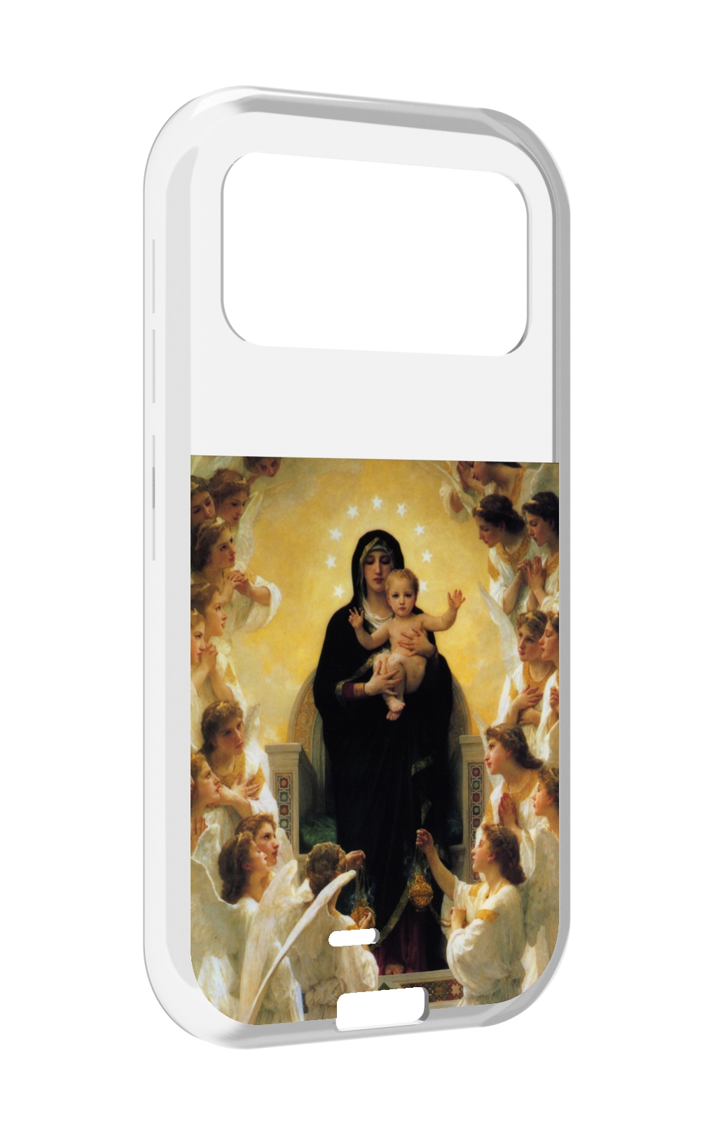 

Чехол MyPads дева-мария для Oukitel F150 H2022, Прозрачный, Tocco