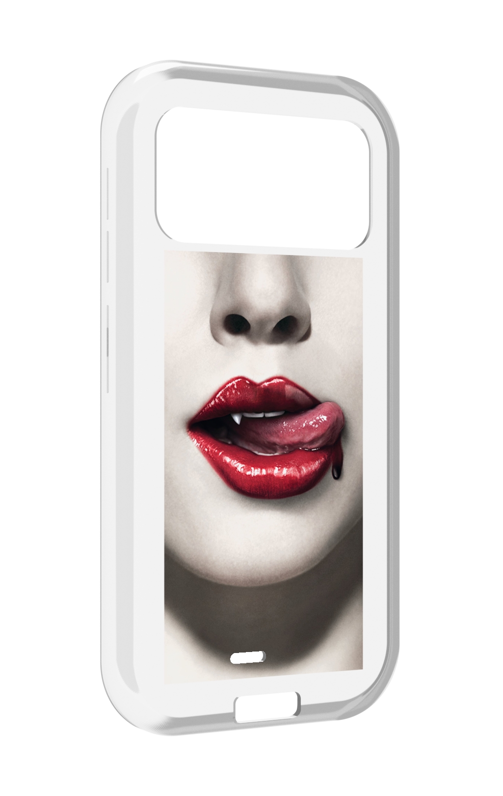 

Чехол MyPads губы-вампирши для Oukitel F150 H2022, Прозрачный, Tocco