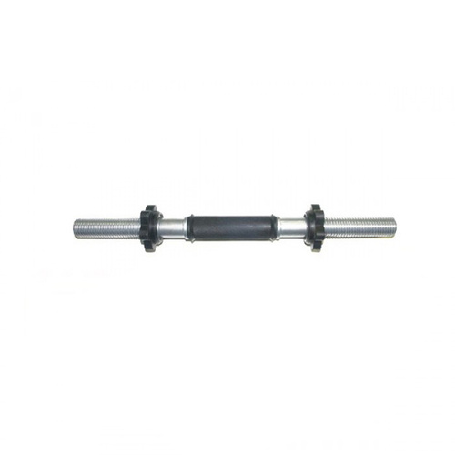 фото Гриф гантельный "barbell" d 30 мм обрезиненная ручка/гайка кетлера l370 мм mb barbell