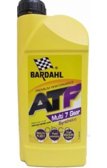 Atf Multi 7 Gear 1l (Авт. Транс. Синт. Масло) Bardahl арт. 36581