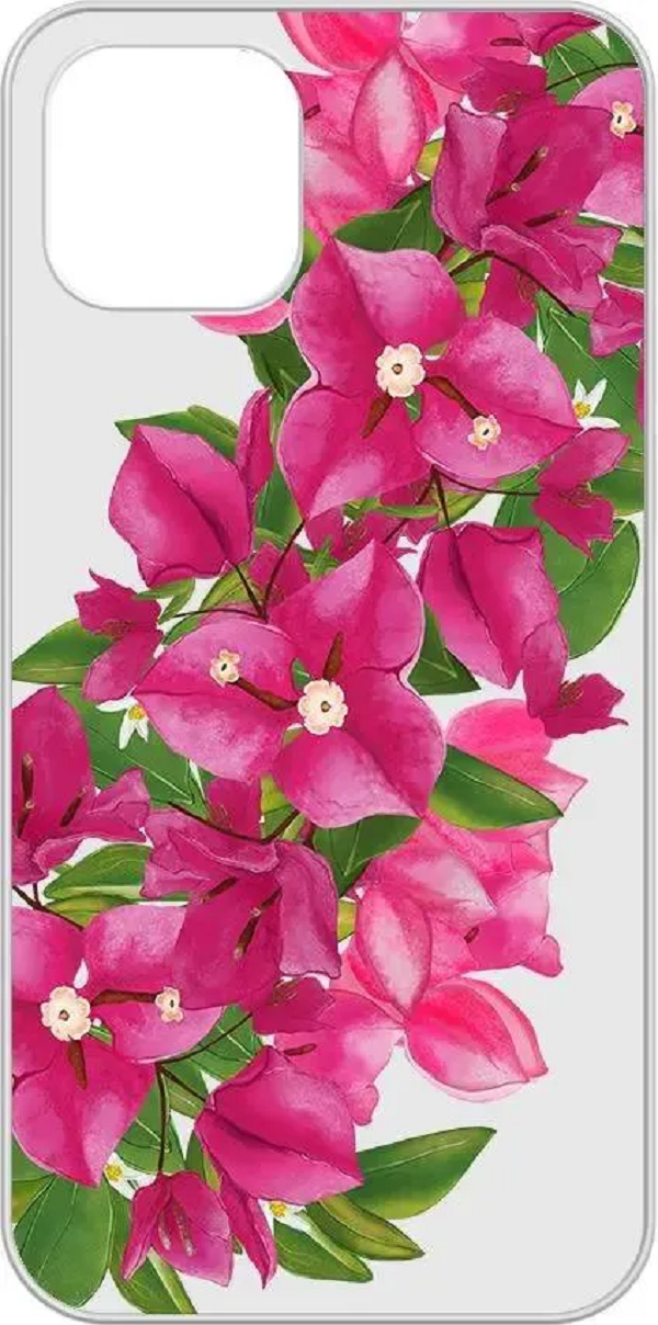 

Чехол (клип-кейс) GRESSO Air для Apple iPhone 12/12 Pro, прозрачный/рисунок, Air