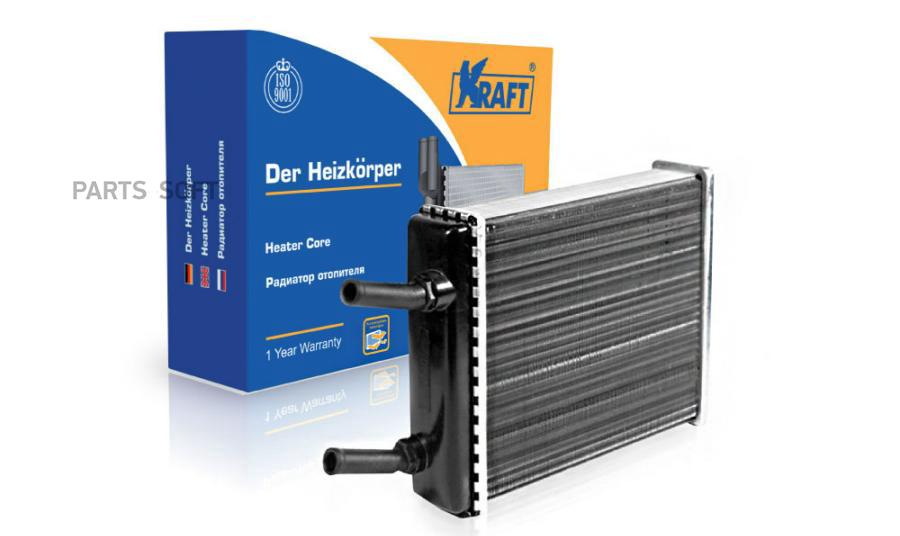 KRAFT Радиатор отопителя (механический) ГАЗ 2410,3102-3110 (-03) (D=16мм)