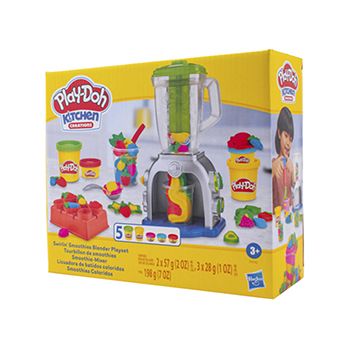 

Набор для лепки Play-Doh Блендер для смузи 470 г 5 цветов, Разноцветный