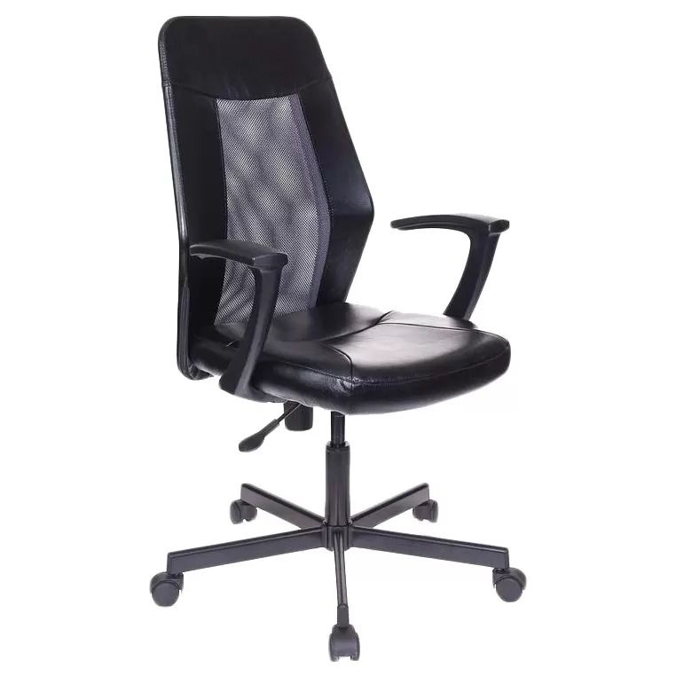 

Офисное кресло EasyChair 225 PTW черное/серое, Серый;черный