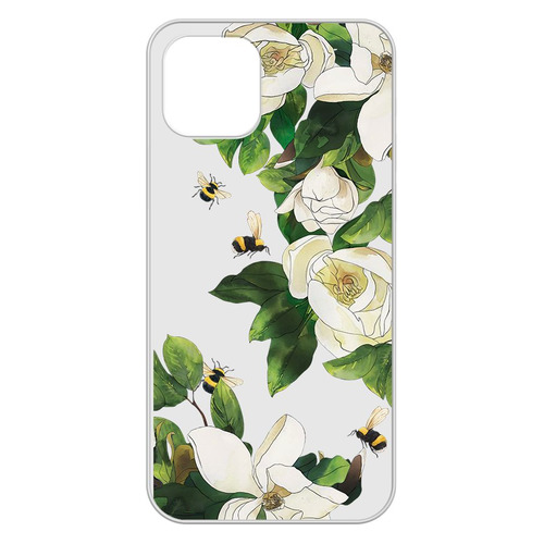 

Чехол (клип-кейс) GRESSO Air, для Apple iPhone 12/12 Pro, прозрачный/рисунок, Разноцветный, Air