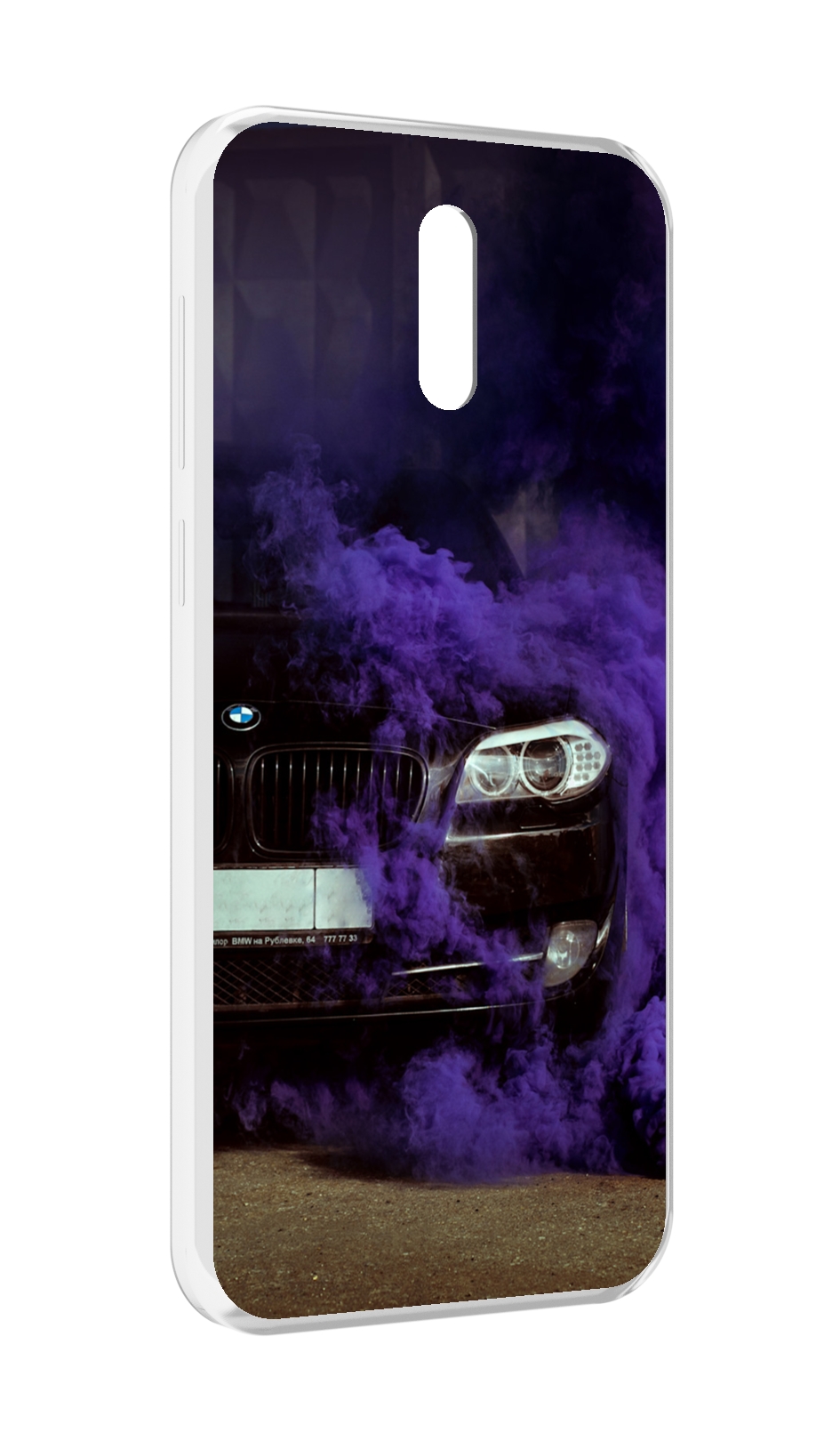 

Чехол MyPads бмв-с-фиолетовым-дымом мужской для Alcatel 3L (2019), Прозрачный, Tocco