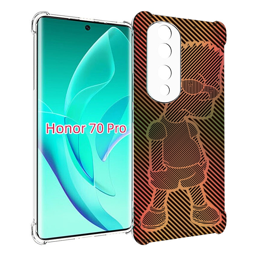 

Чехол MyPads Графический-Барт-Симпсон для Honor 70 Pro / 70 Pro Plus, Прозрачный, Tocco