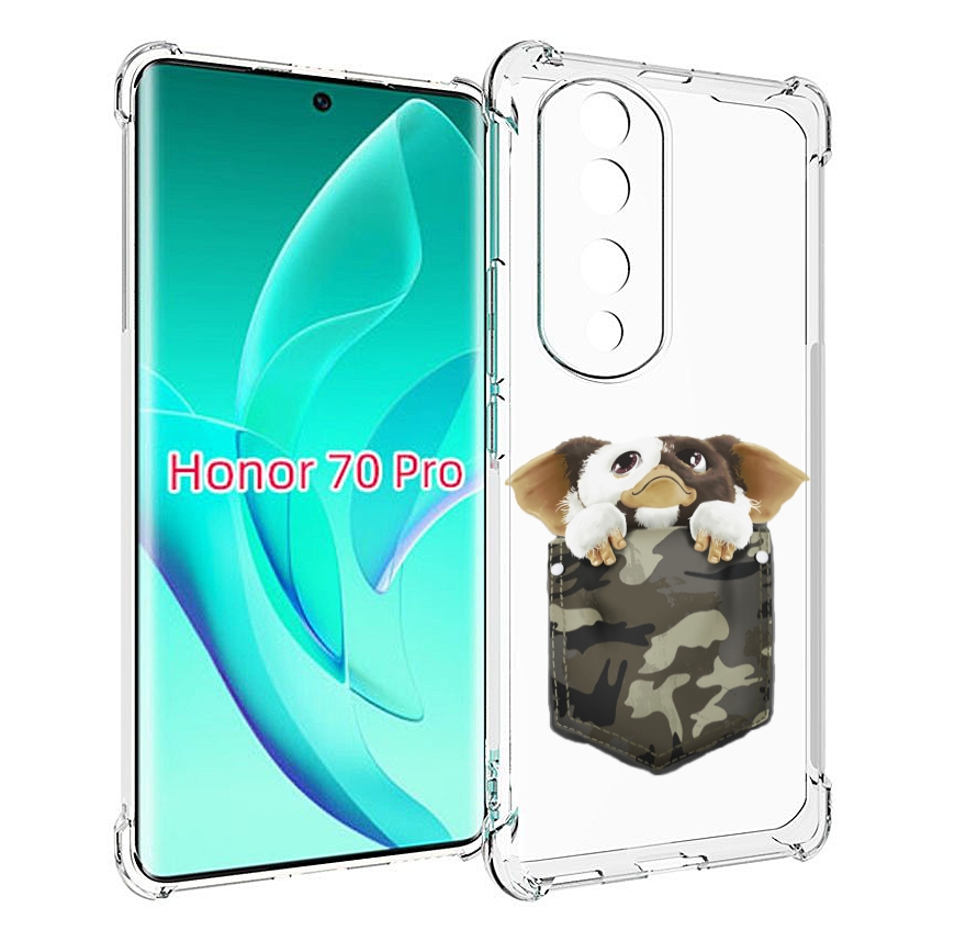 

Чехол MyPads Гизмо для Honor 70 Pro / 70 Pro Plus, Прозрачный, Tocco