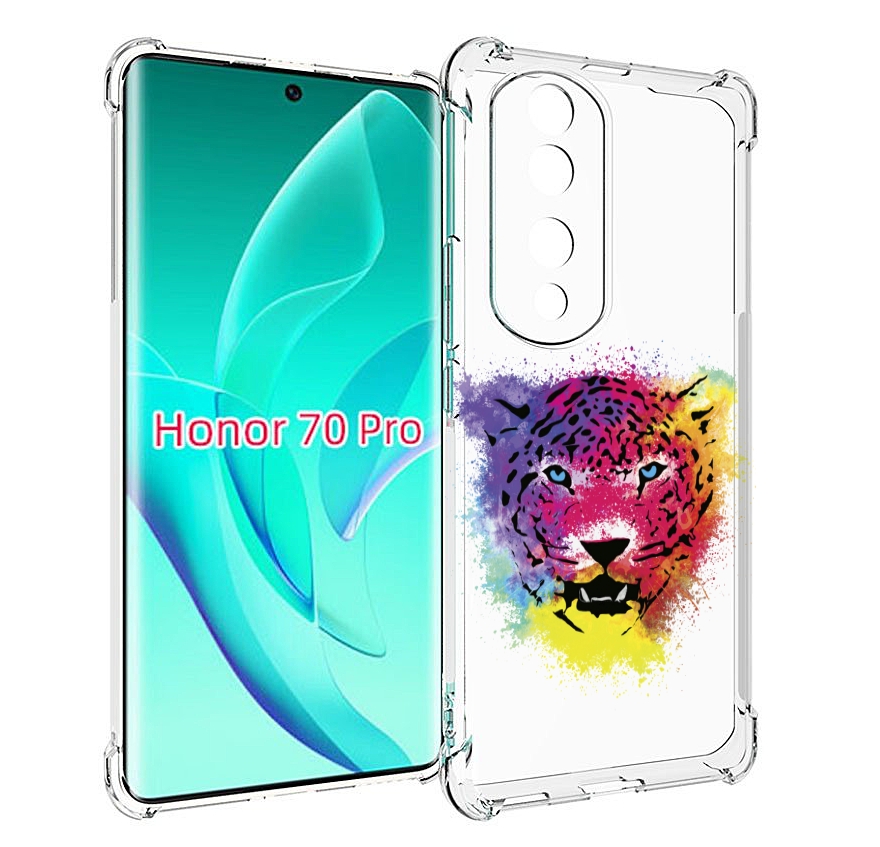 

Чехол MyPads Гепард для Honor 70 Pro / 70 Pro Plus, Прозрачный, Tocco