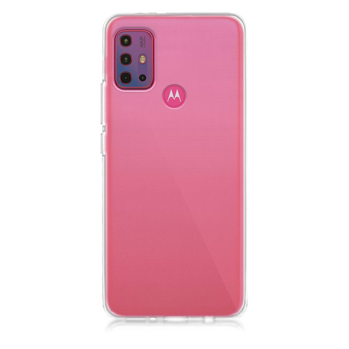 

Чехол (клип-кейс) Brosco, для Motorola Moto G20, прозрачный, Brosco