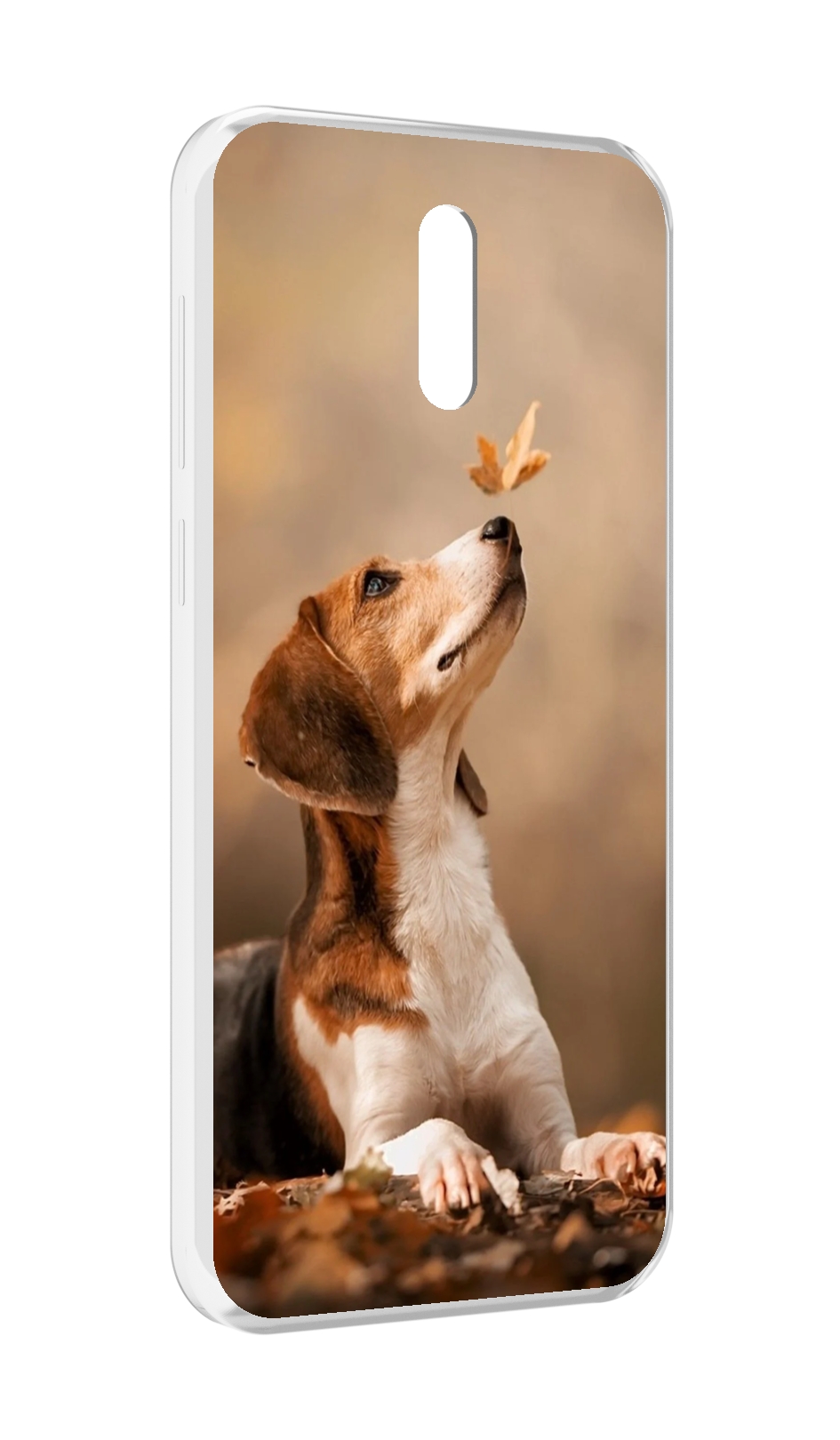 

Чехол MyPads бигль-собака для Alcatel 3L (2019), Прозрачный, Tocco