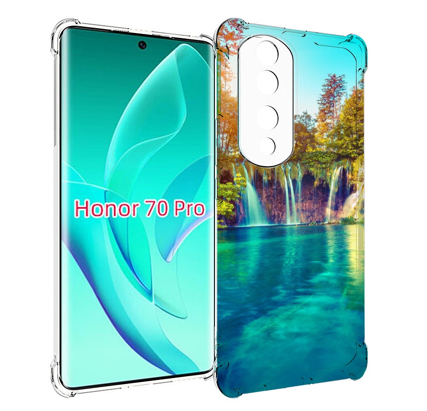 

Чехол MyPads Водапад-2 для Honor 70 Pro / 70 Pro Plus, Прозрачный, Tocco