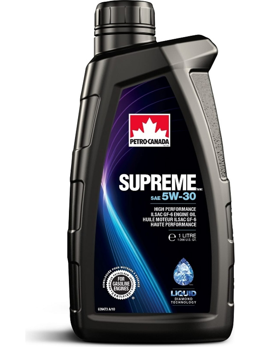 фото Petro-canada mosp53c12 моторное масло для бензиновых двигателей supreme 5w-30