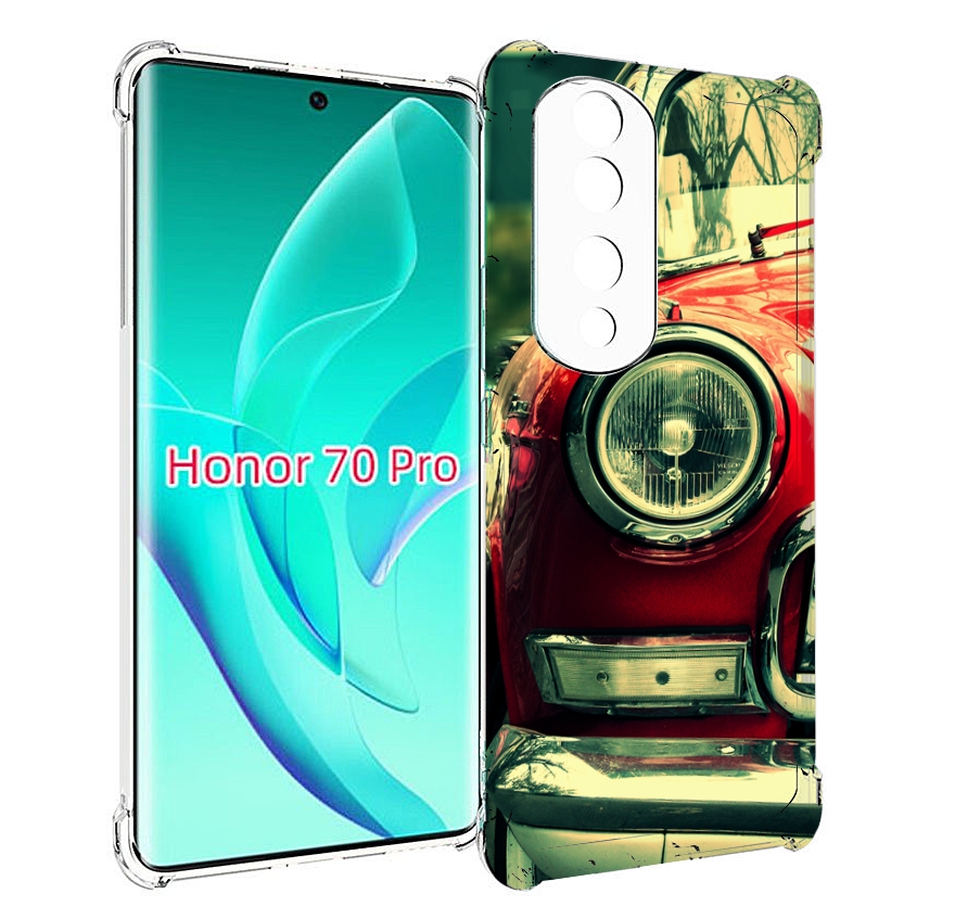 

Чехол MyPads Винтажная-машина мужской для Honor 70 Pro / 70 Pro Plus, Прозрачный, Tocco