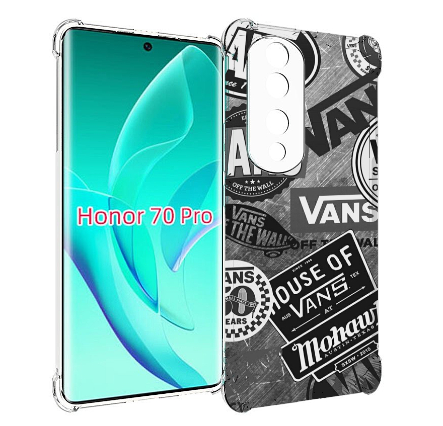 

Чехол MyPads Ванс-постер для Honor 70 Pro / 70 Pro Plus, Прозрачный, Tocco