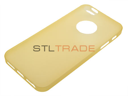 

Силиконовый чехол i-Zore для iPhone 5S желтый