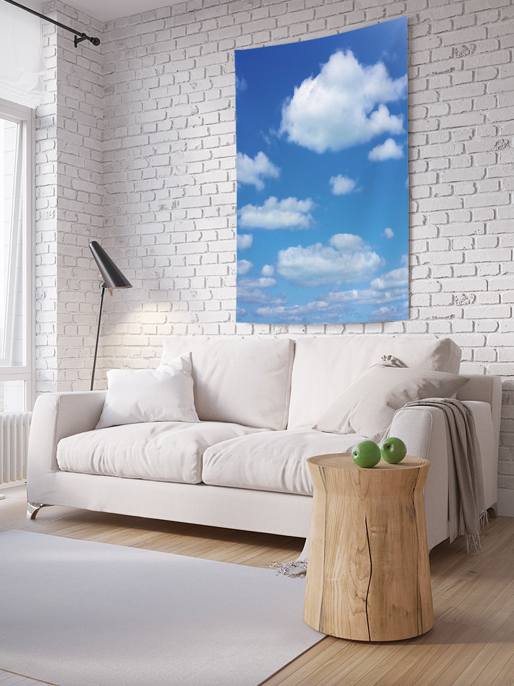 

Вертикальное фотопанно на стену JoyArty Небесная тишина 150x200 см, Небесная тишина