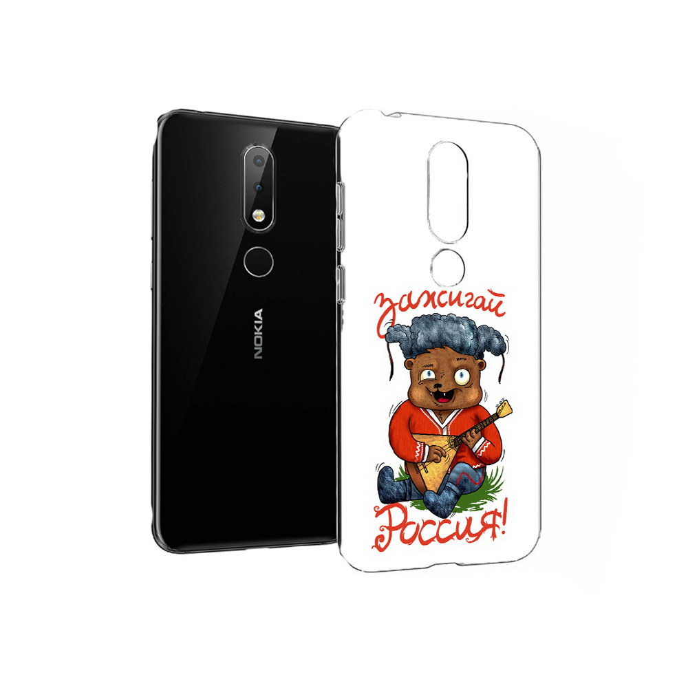 

Чехол MyPads Tocco для Nokia X6 Зажигай Россия (PT115295.99.82), Прозрачный, Tocco