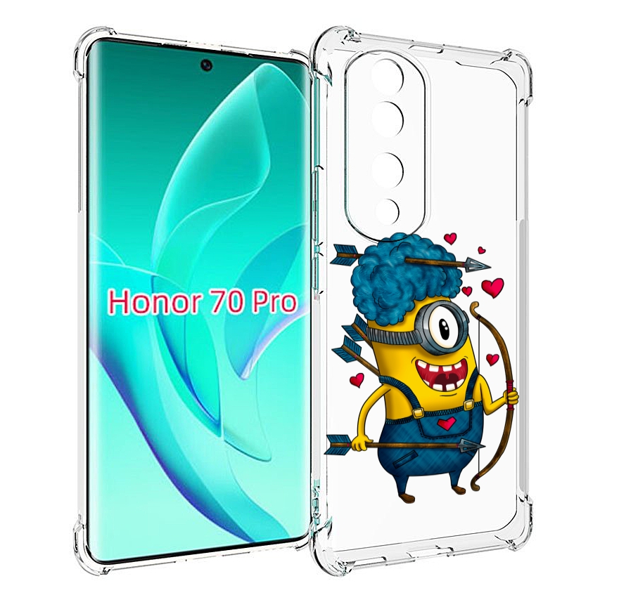 

Чехол MyPads Миньон купидон для Honor 70 Pro / 70 Pro Plus, Прозрачный, Tocco
