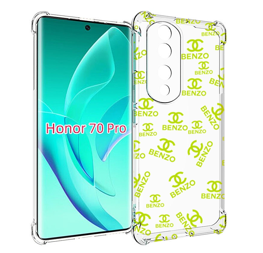 

Чехол MyPads Белый-Бензо для Honor 70 Pro / 70 Pro Plus, Прозрачный, Tocco