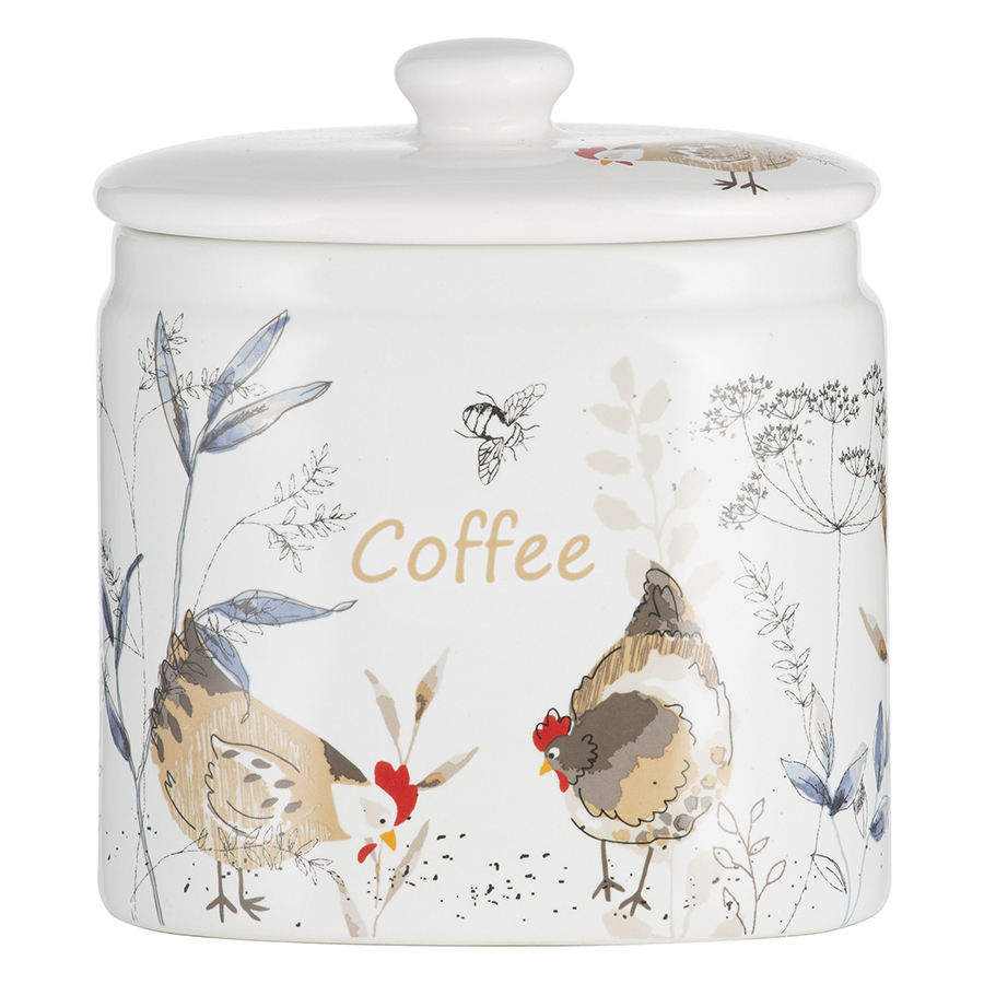 

Емкость для хранения кофе country hens Price&Kensington