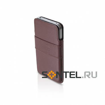 ls Laro Studio Mark case для iPhone 4/4S LR11004, Коричневый