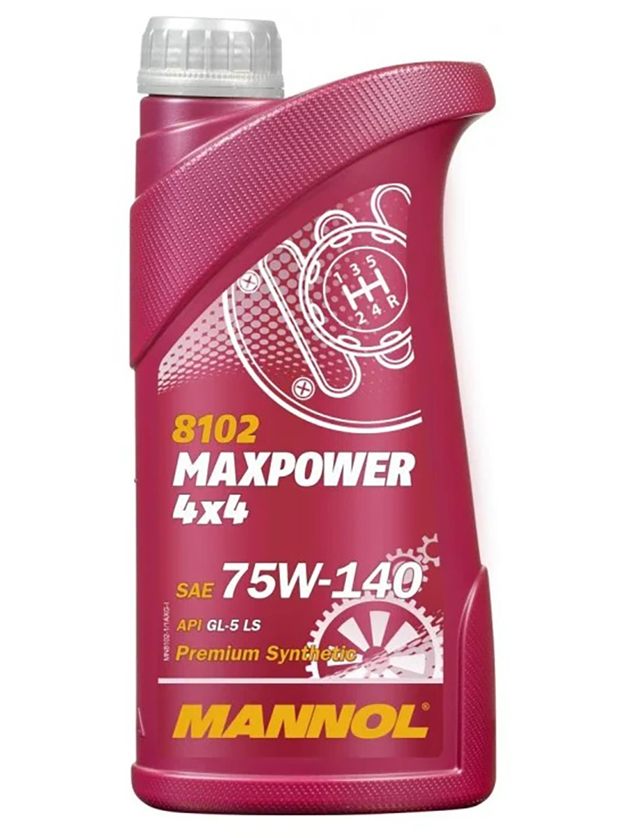 фото Mannol mn81021 масло трансмиссионноеannol 4x4 maxpower 75w140 синтетическое масло трансмис