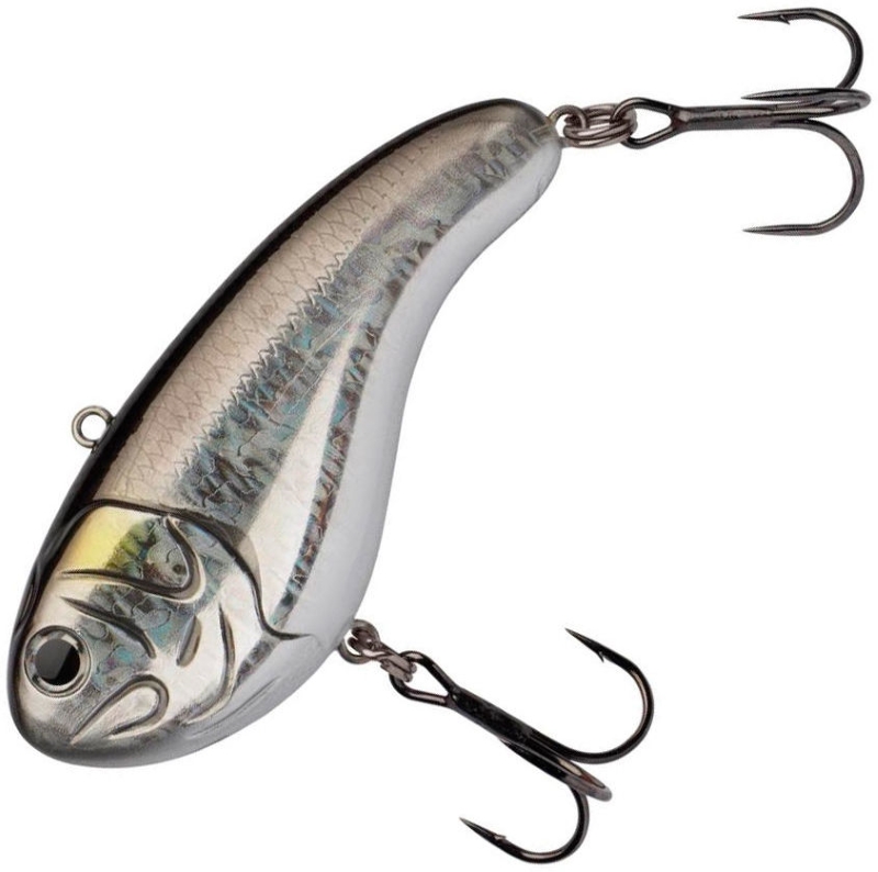 

Раттлин Berkley "Flatt Shad" FS-077-SK-NBBH Natbbckherring, Серебристый