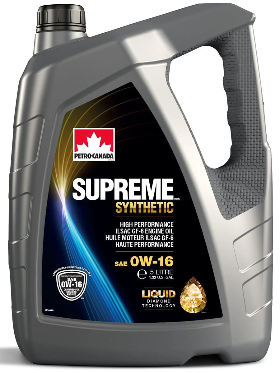 

PETRO-CANADA MOSYN16C20 PC Масло моторное для бензиновых двигателей SUPREME SYNTHETIC 0w16